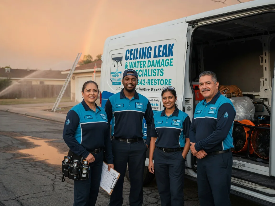 Ceiling Leak Cleanup company in Rio, WV