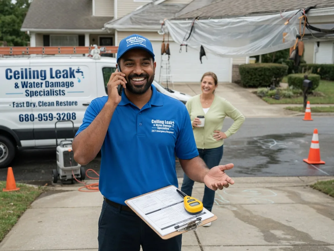 Ceiling Leak Cleanup Rio, WV FAQs